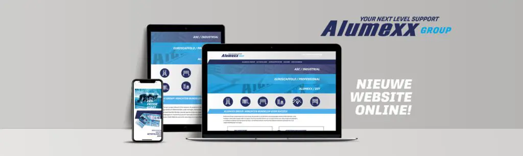 Nieuwe website van Alumexx Group is online!