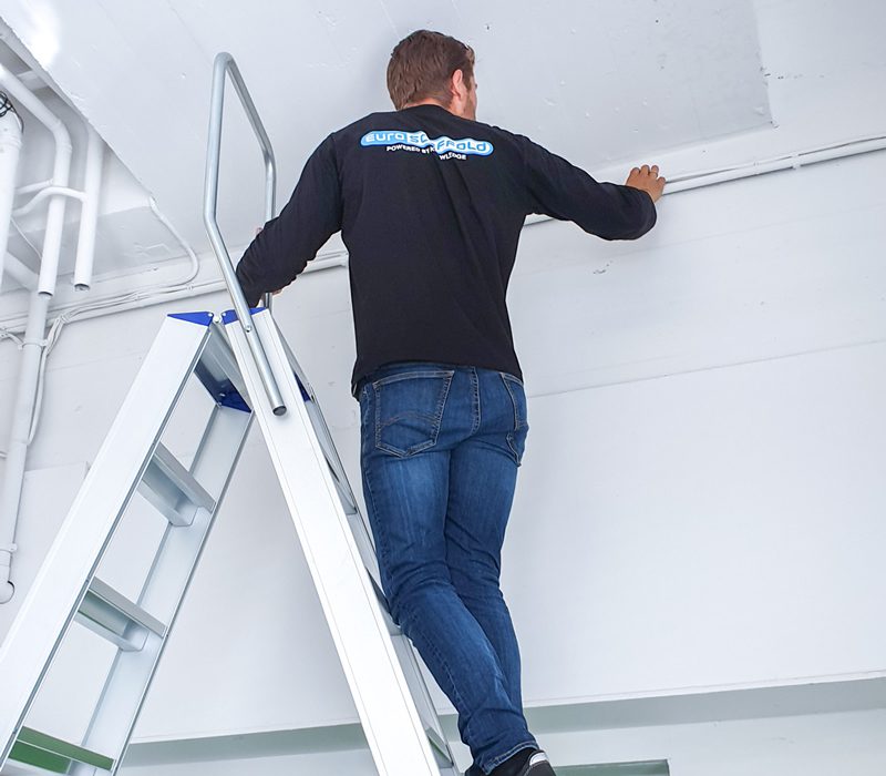 Eurostairs dubbele trap - Alumexx Group