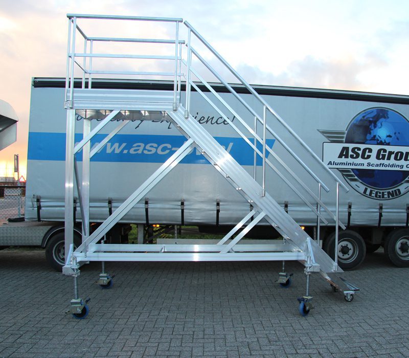ASC Verrijdbare bordestrap - Alumexx Group